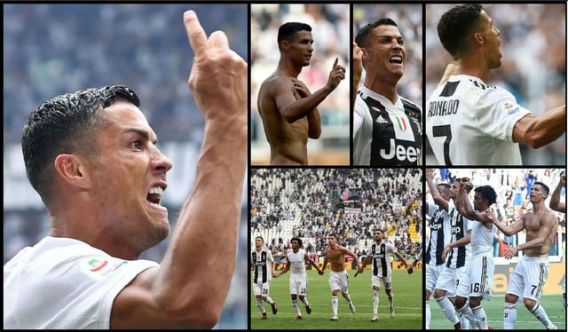 Cristiano Ronaldo: Goles, mejores jugadas y eufóricos festejos en triunfo de Juventus en la Serie A