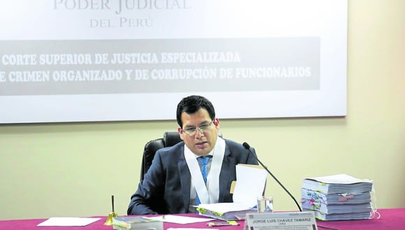 La decisión fue tomada por el juez Jorge Chávez Tamariz. (Foto: Poder Judicial)