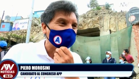 Piero Morisini, candidato al Congreso por APP, desconoces cuánto es el sueldo mínimo en Perú. (ATV)