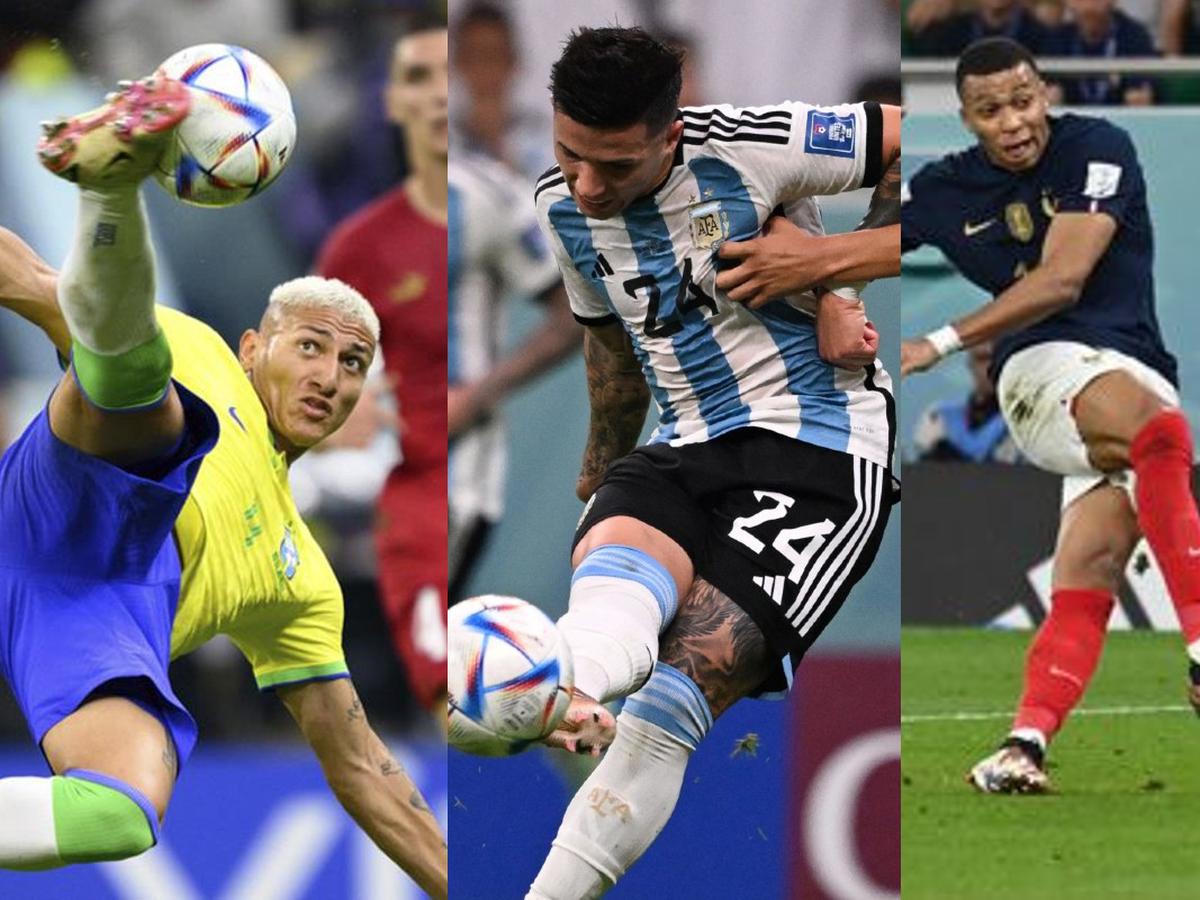 Veja os candidatos a melhor golo do Mundial 2022. Enzo Fernández entre os  nomeados