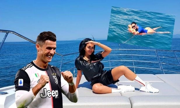 Cristiano Ronaldo tuvo romántico viaje con Georgina Rodríguez