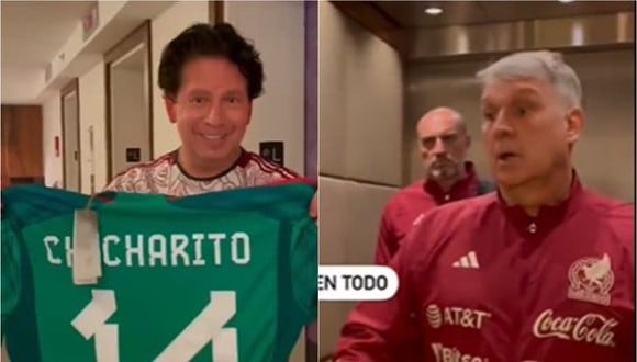 Martino reaccionó cuando le pidieron a 'Chicharito' Hernández en la selección mexicana. (Foto: Captura)