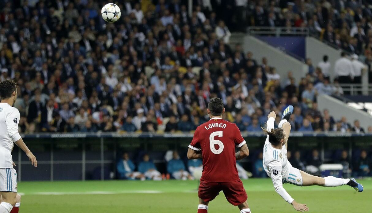 Gareth Bale marcó el segundo gol del Real Madrid.