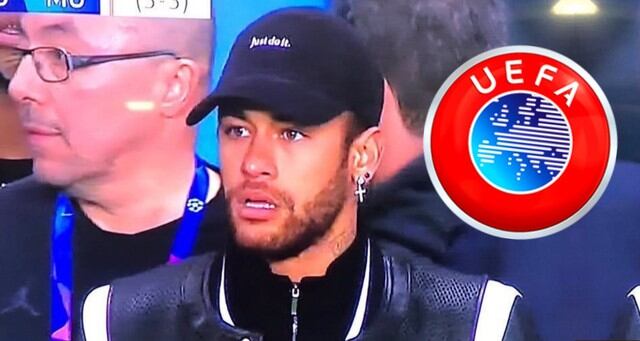 Neymar sería sancionado por hacer mal uso de las redes sociales y atacar a los árbitros del la Champions.