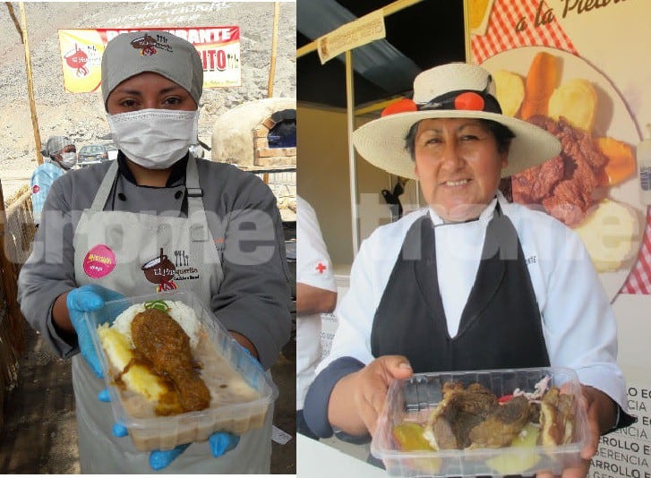 Las brasas y la cocina regional en Mistura tienen delicias como el pato en ají y el cordero a la piedra. (FOTOS: Isabel Medina / Trome)