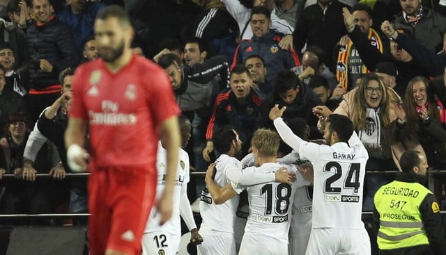 Real Madrid vs Valencia por Liga Santander