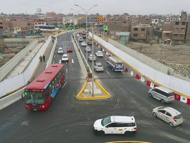 Puente Bella Unión ya opera las 24 horas del día. (Fotos: Municipalidad de Lima)