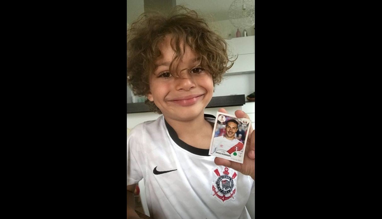 Alessio, el hijo de Paolo Guerrero celebra que su papá vaya al Mundial Rusia 2018