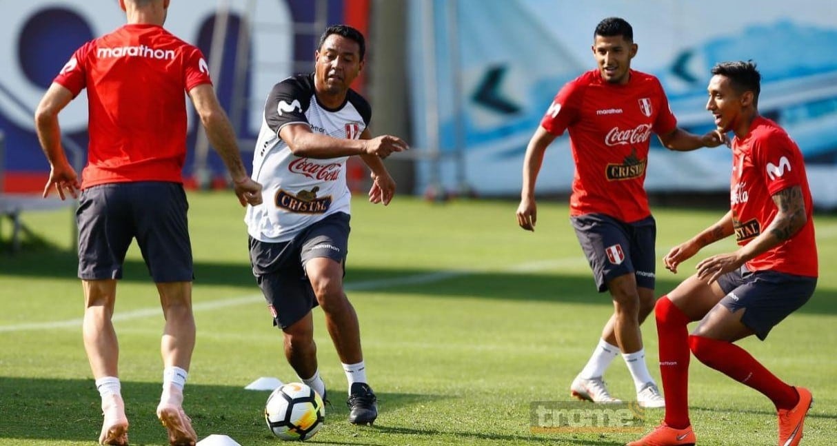 Selección peruana empezó así su primer día de trabajo.