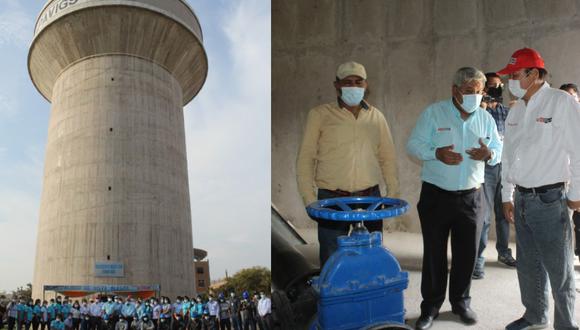 Ica: Inauguran reservorio que dotará con más agua potable a 12 mil ciudadanos (Foto: OTASS)