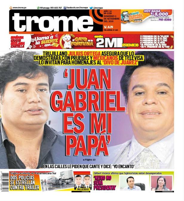 'Juan Gabriel es mi papá'