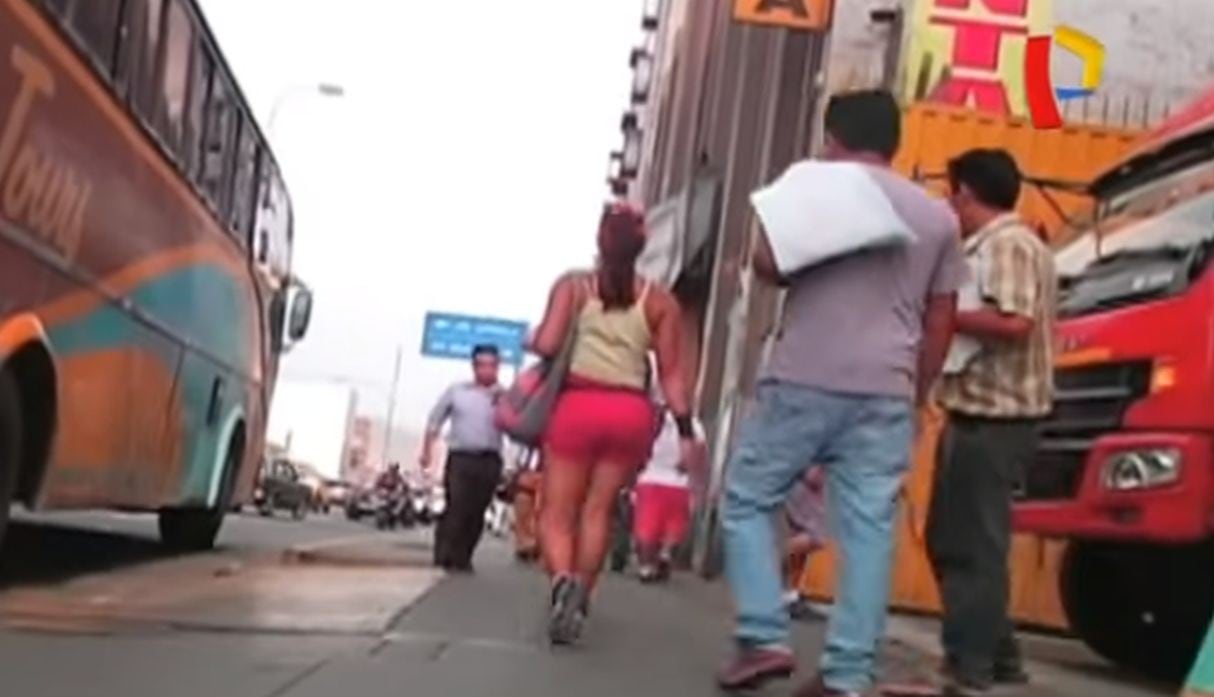 Acoso callejero en el Perú. Foto: Captura de pantalla de Al Sexto Día