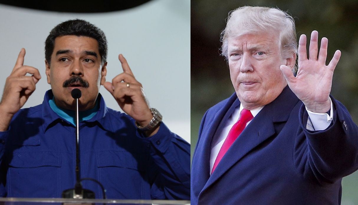 Donald Trump no descarta intervención militar de EE.UU. en Venezuela si Nicolás Maduro no entrega la presidencia. (Foto: Agencias)