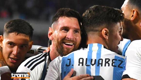 Argenitna festeja gracias  gol de Lionel Messi en Buenos Aires (Foto: AP)