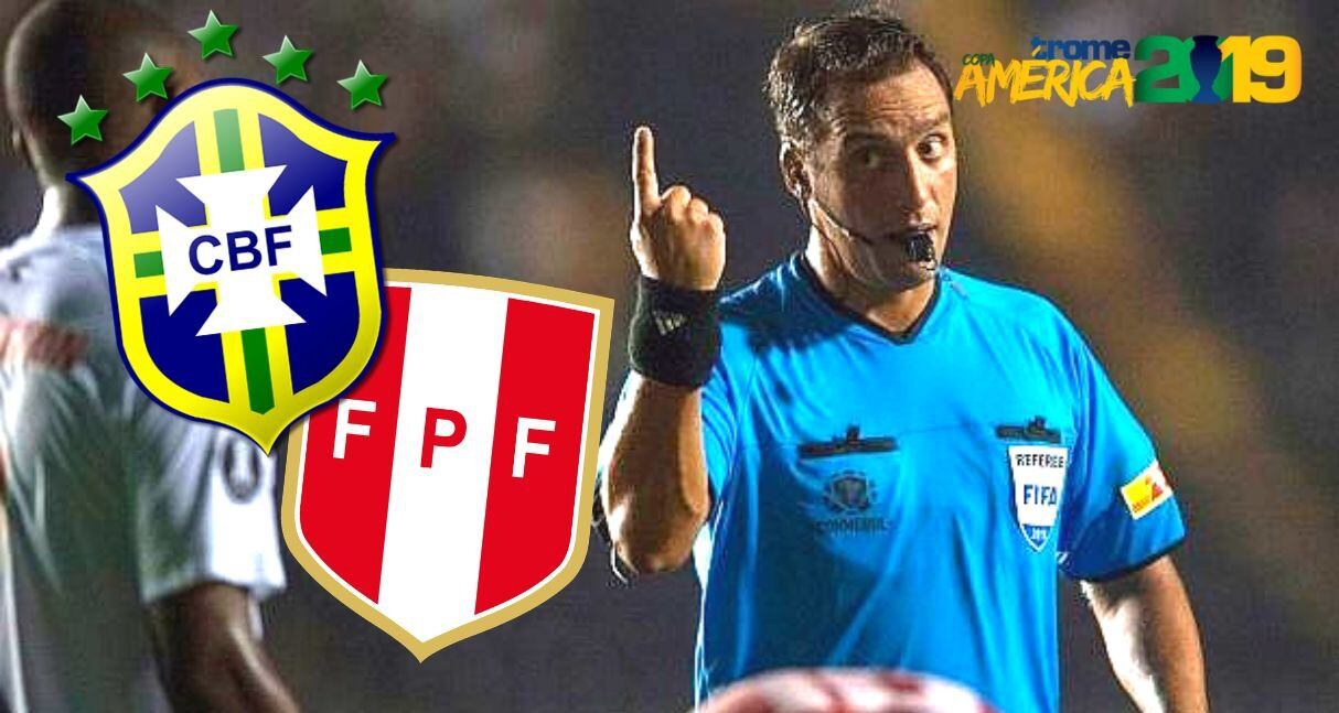 Fernando Rapallini será el árbitro para el Perú vs Brasil