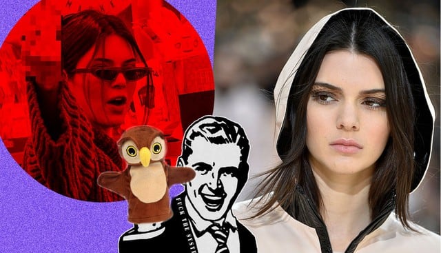 Kendall Jenner tuvo un cuestionable comportamiento ante la prensa. (Composición: Trome.pe / Fotos: AFP)