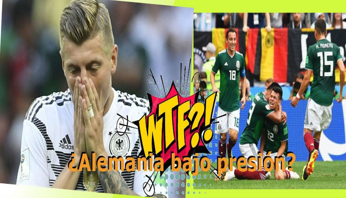 El cuadro alemán fue sorprendido por los mexicanos en el minuto 35 del encuentro en el Estadio Luzhniki.