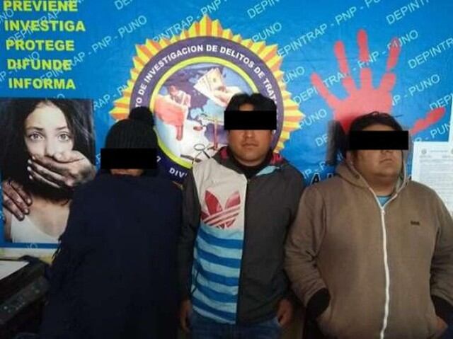 Detienen a 6 personas que explotaban sexualmente a 17 jóvenes en Puno. (Foto: PNP)