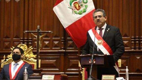 Manuel Merino fue presidente del Perú solo por una semana, en noviembre del 2020. (Foto: Andina)