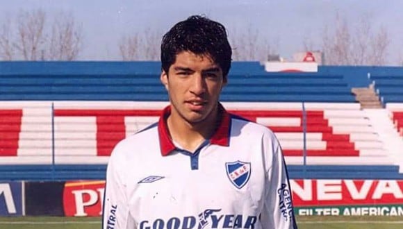 Luis Suárez debutó como profesional en el cuadro uruguayo en 2005. Foto: Nacional.