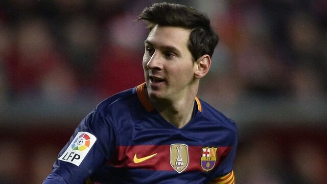 Lionel Messi fue alabado por Luis Enrique, técnico de Barcelona. (AFP)