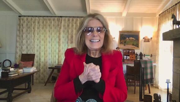"Me siento humildemente honrada. Después de un año difícil para todos, estoy deseando que volvamos a reunirnos en celebración y comunidad”, dijo Gloria Steinem. (Getty Images)