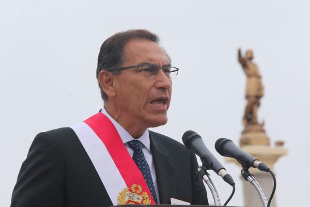 "Tenemos que predicar con el ejemplo", dijo Martín Vizcarra. (FOTO: USI)