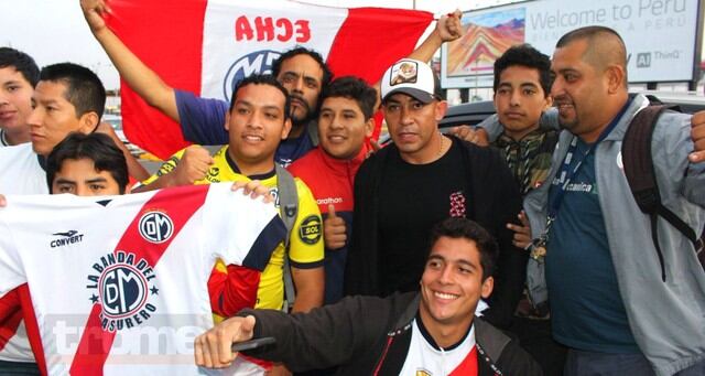 Egidio Arévalo Ríos llegó a Lima y serpa presentado como refuerzo de Municipal