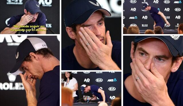 Andy Murray llora en conferencia, se va y vuelve para anunciar su retiro entre lágrimas