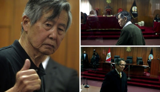 Alberto Fujimori fue llevada a la Clínica Centenario. (AFP)