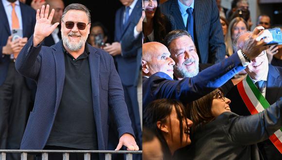 Russell Crowe es nombrado "embajador en el mundo" de Roma. (Foto: AFP)