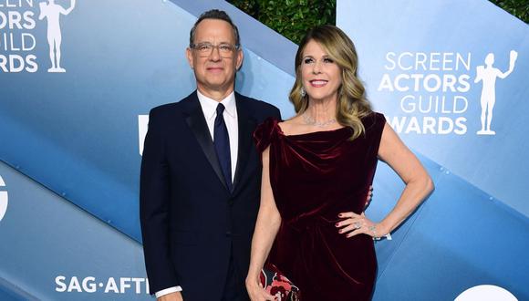 Tom Hanks y Rita Wilson quieren donar su sangre y plasma para que los investigadores puedan trabajar en una cura contra el coronavirus. (AFP).