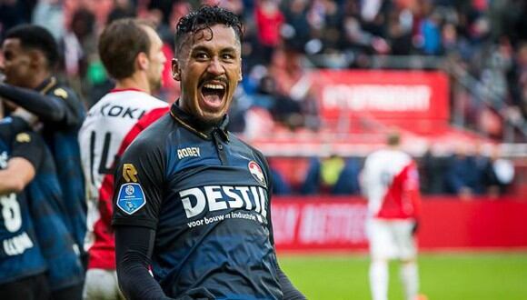 Renato Tapia jugará en Willem II hasta el final de temporada. (Foto: Willem II)
