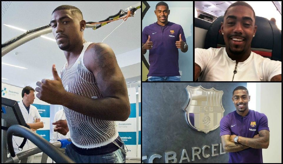 Barcelona: Malcom, el último fichaje del club, viajó a la gira por Estados Unidos tras pasar revisión médica