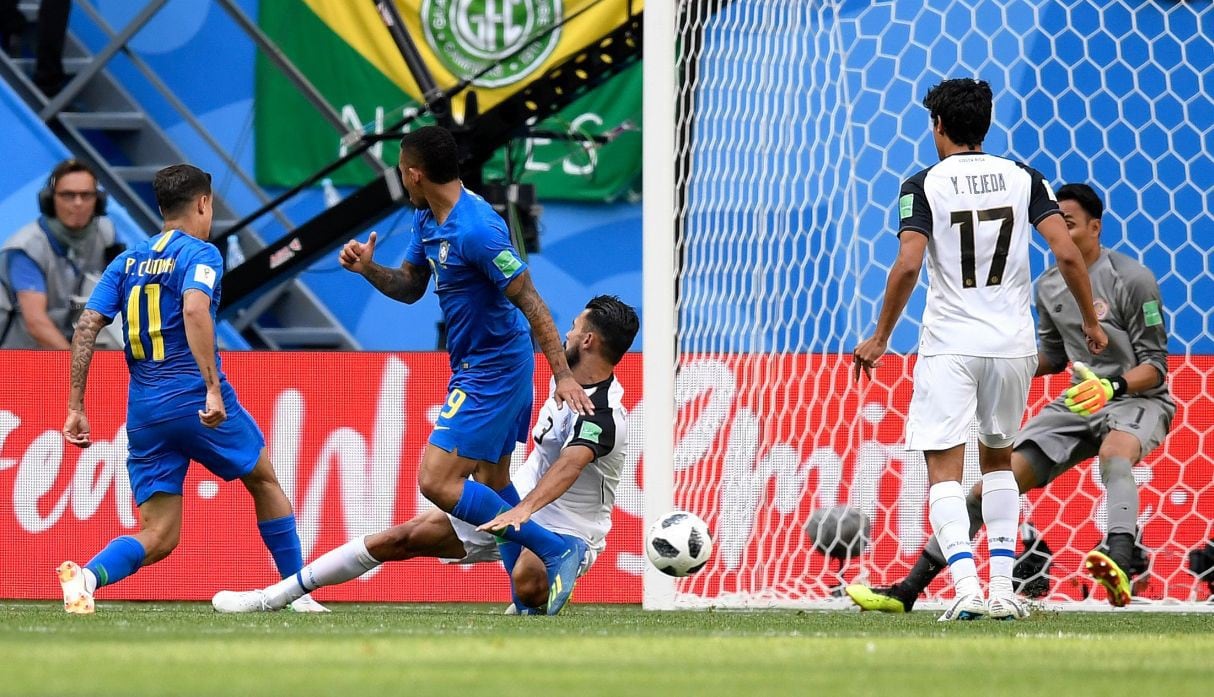 Gol de Coutinho a Costa Rica por el Mundial Rusia 2018