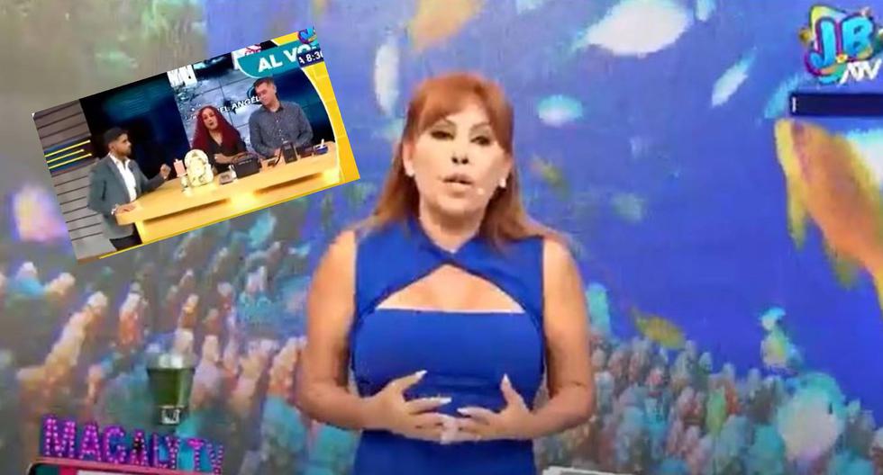 Magali Medina fires a missile at her channel's news colleagues for bringing in a psychopath to 'talk' to Alex Brocka |  programs