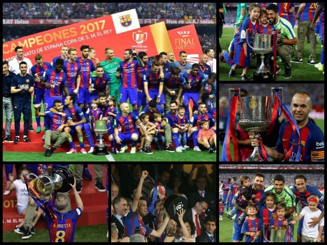 Barcelona campeón de la Copa del Rey
