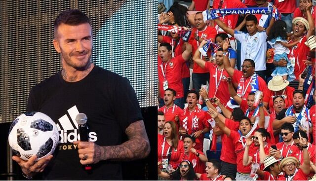Panamá vs Inglaterra: David Beckham y su asombro por el festejo de los 'canaleros' en el GOL de descuento