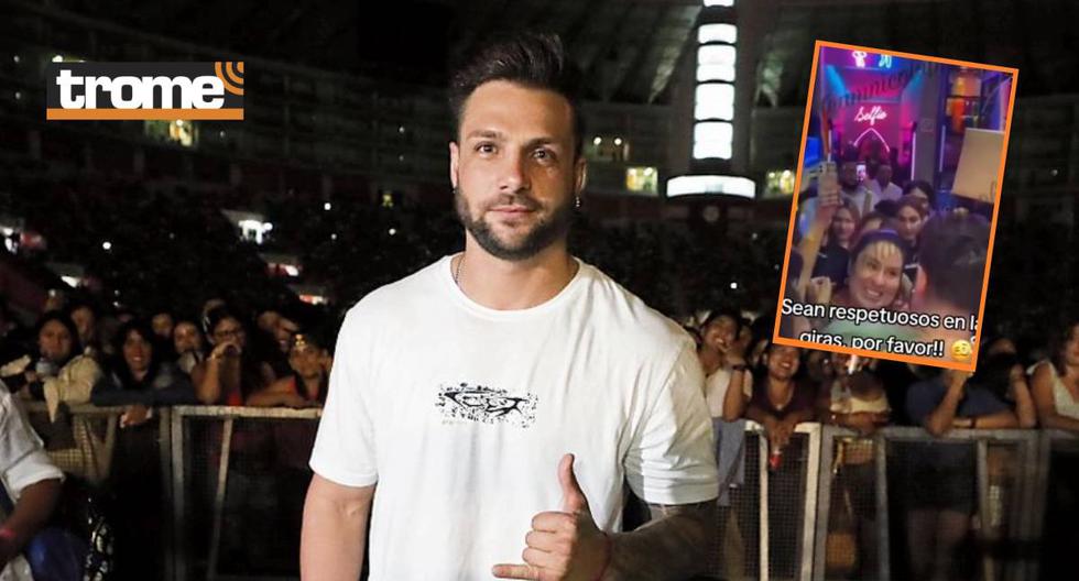 Nicola Porcella: Fans in Mexico harass him and hang around his neck for photos |  programs