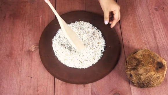 Esta es la receta de la harina de coco. (Foto: Captura de video Elementa)
