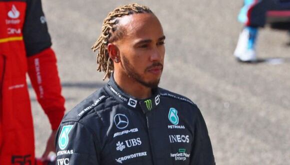 Lewis Hamilton, siete veces campeón de la F1, expresó su insatisfacción por participar en el GP de Arabia Saudita. (Foto: AFP)