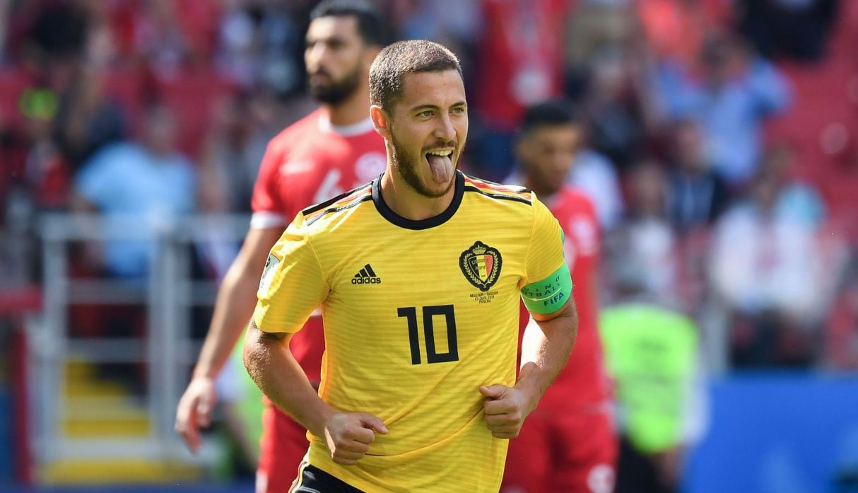 Gol de Eden Hazard a Túnez por Mundial Rusia 2018