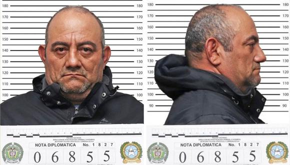 Solo falta la aprobación del gobierno de Iván Duque para la entrega del que es considerado el mayor jefe de la mafia de este siglo. (Foto: Colombian National Police / AFP)