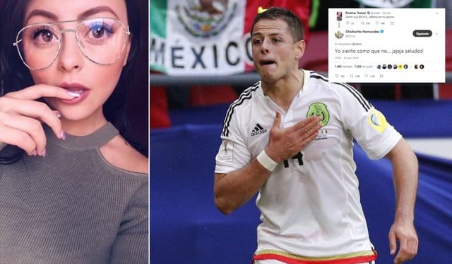 Chicharito Hernández rechazó propuesta de matrimonio de bella tuitera y causó revuelo en redes sociales