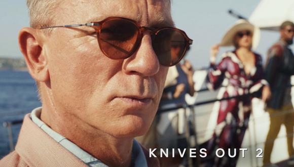 Se estrenó un nuevo avance de 'Glass Onion: Un misterio de Knives Out'. (Foto: Netflix)