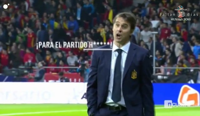 YouTube viral: España humillaba a Argentina y el técnico Julen Lopetegui tuvo piedad ¡Pidió el final! FOTOS