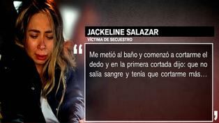 El escalofriante testimonio de Jackeline Salazar tras ser rescatada 