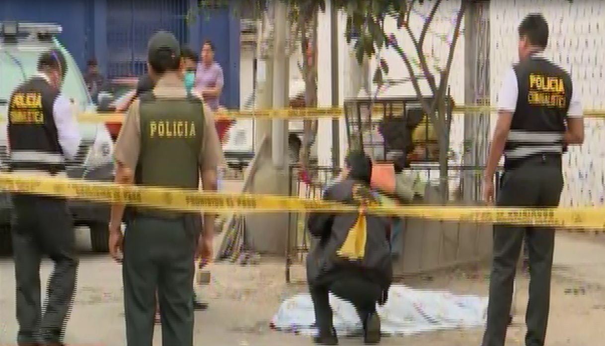 Venezolano murió tras caer del sexto piso luego de discusión con su pareja. Foto: Captura de pantalla de América Noticias