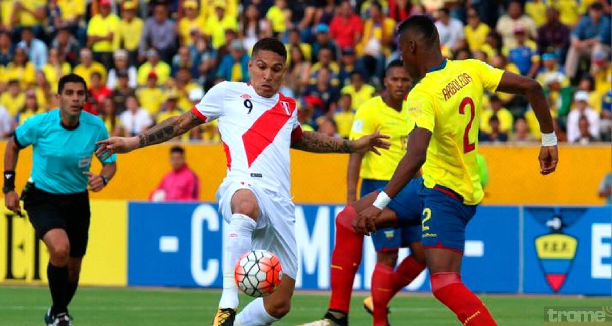 Selección peruana tendría amistoso con Ecuador en noviembre próximo