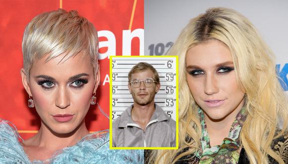 Relacionan a Kesha y Katy Perry con el asesino serial Jeffrey Dahmer.(Foto: Shutterstock/Departamento de Policía de Milwaukee)